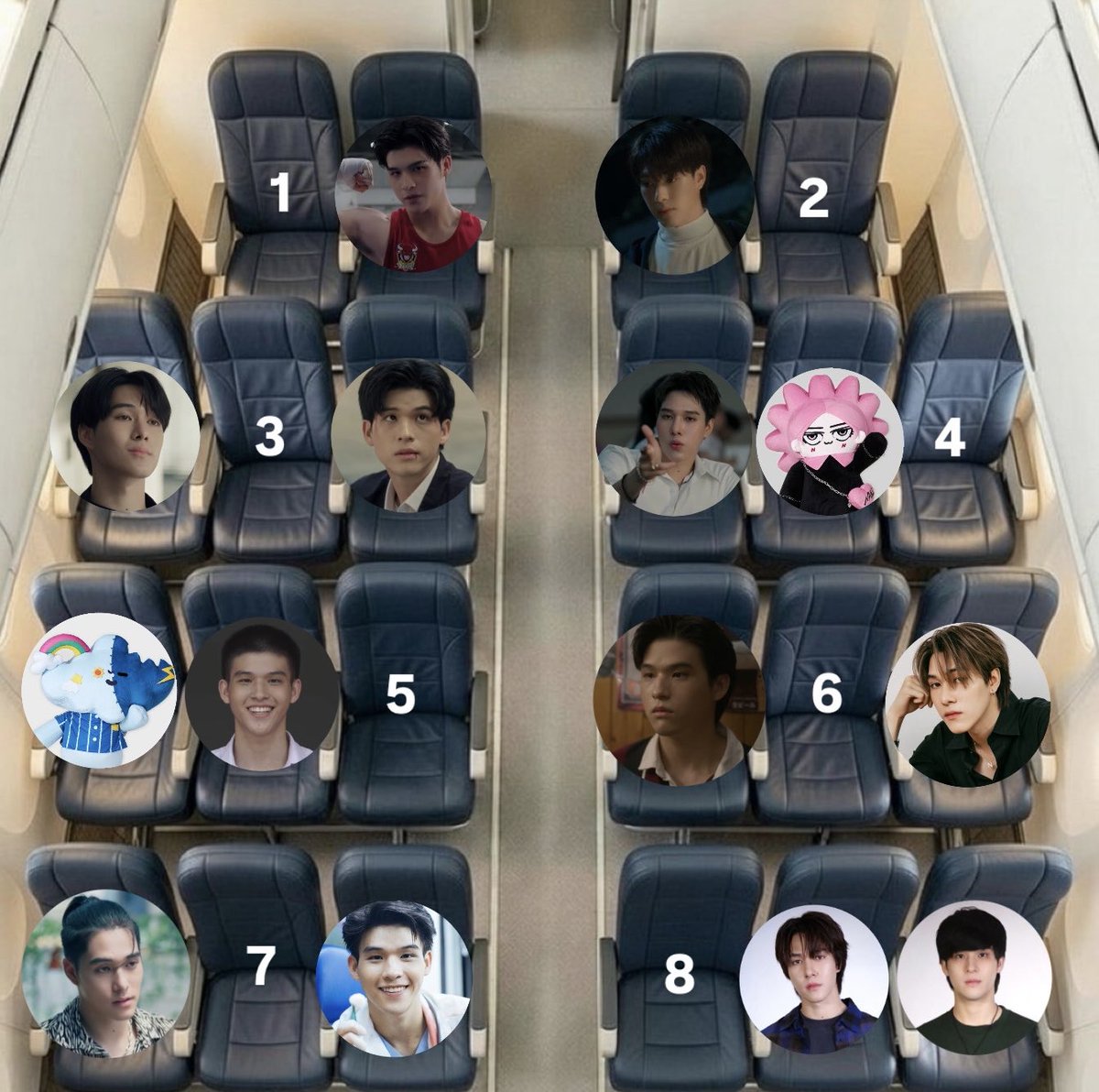 CupnCake24's tweet image. 10 ชั่วโมงบนเครื่องบิน นั่งตรงไหนสงบสุขสุด