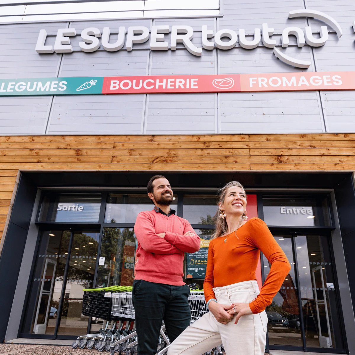 ecomnews_agenda's tweet image. 📅 #Toulouse : @CaroleDelga présidente de la Région @Occitanie se rendra le mardi 27 janvier à #Labege pour visiter le Super tout nu, premier supermarché physique zéro déchet au monde, et le Drive tout nu. Ce concept inédit en France, lancé par Salomé et Pierre Géraud en 2017,