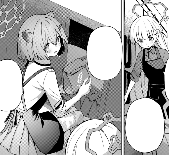 明日1/23(金)発売の『ブルーアーカイブ コミックアンソロジー VOL.8』にて漫画描かせていただきました シグレとノドカのお話です よろしくお願いします