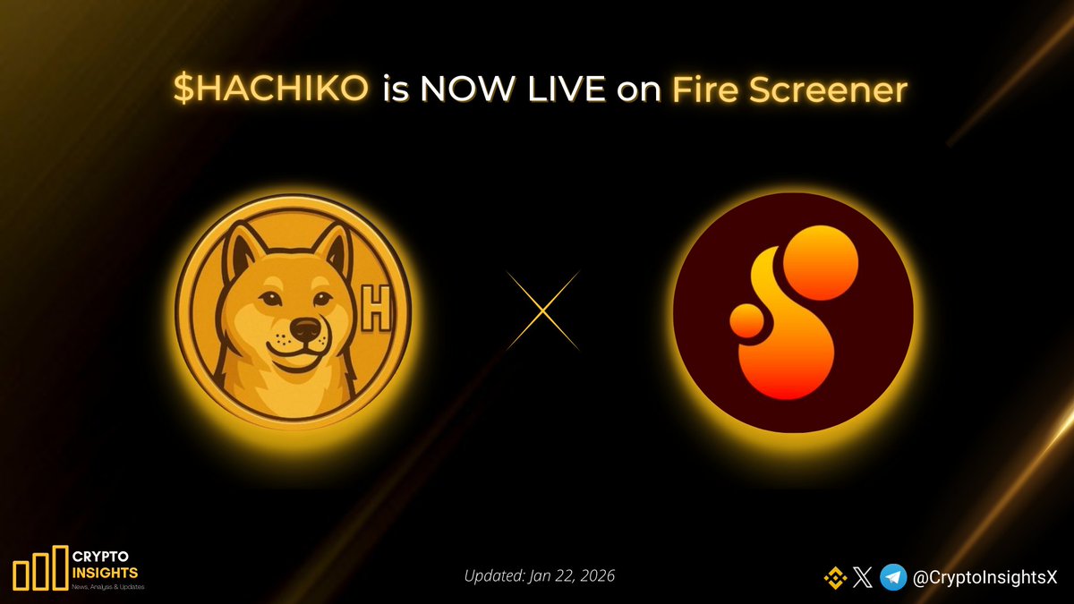 📢 $HACHIKO is NOW LIVE on @firescreener @HachikoInuCTO is constantly  building 🔥 One of the most hardworking team in the entire crypto space.  #memecoin #memecoins
