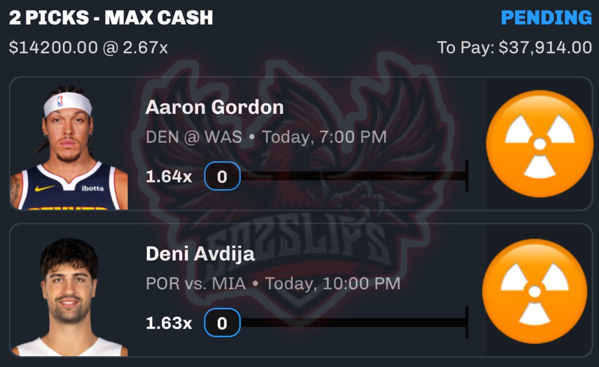 502_Slips's tweet image. I JUST DROPPED $14,200 ON A NUKE ☢️ INSIDE EXCLUSIVE 🔥

Sending $100 to 2 LUCKY 🍀 Followers who LIKE/RT ♻️ After We CASH 💰 

This Play Is Posted In My Exclusive Lifetime Package Which Is 80% OFF RIGHT NOW 🤯

Save $640 By Joining Today Using Code "502" ⤵️