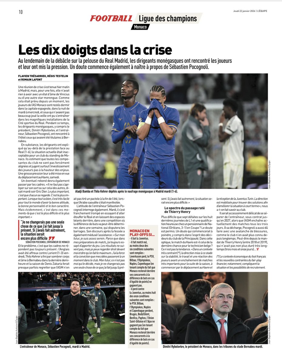 LudoLamoureux's tweet photo. #actumonaco #actu #lequipe #crise #rybolovlev #pocognoli #onchangerien #uniqueforever #likenowhereelse #scuroout #asm #monaco https://t.co/WkERscPBLQ