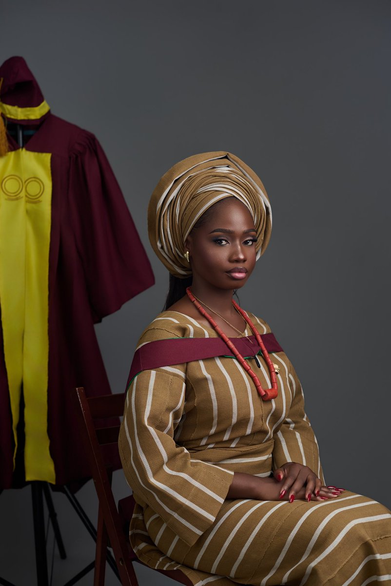 Reintroducing:
Sanni Latifat Abolore
B.Sc Actuarial Science (First Class Honours)
University of Lagos

This is an achievement made through tears, mental breakdowns, and consistently showing up for myself. I’m grateful to God Almighty.

#UNILAG2025Convocation