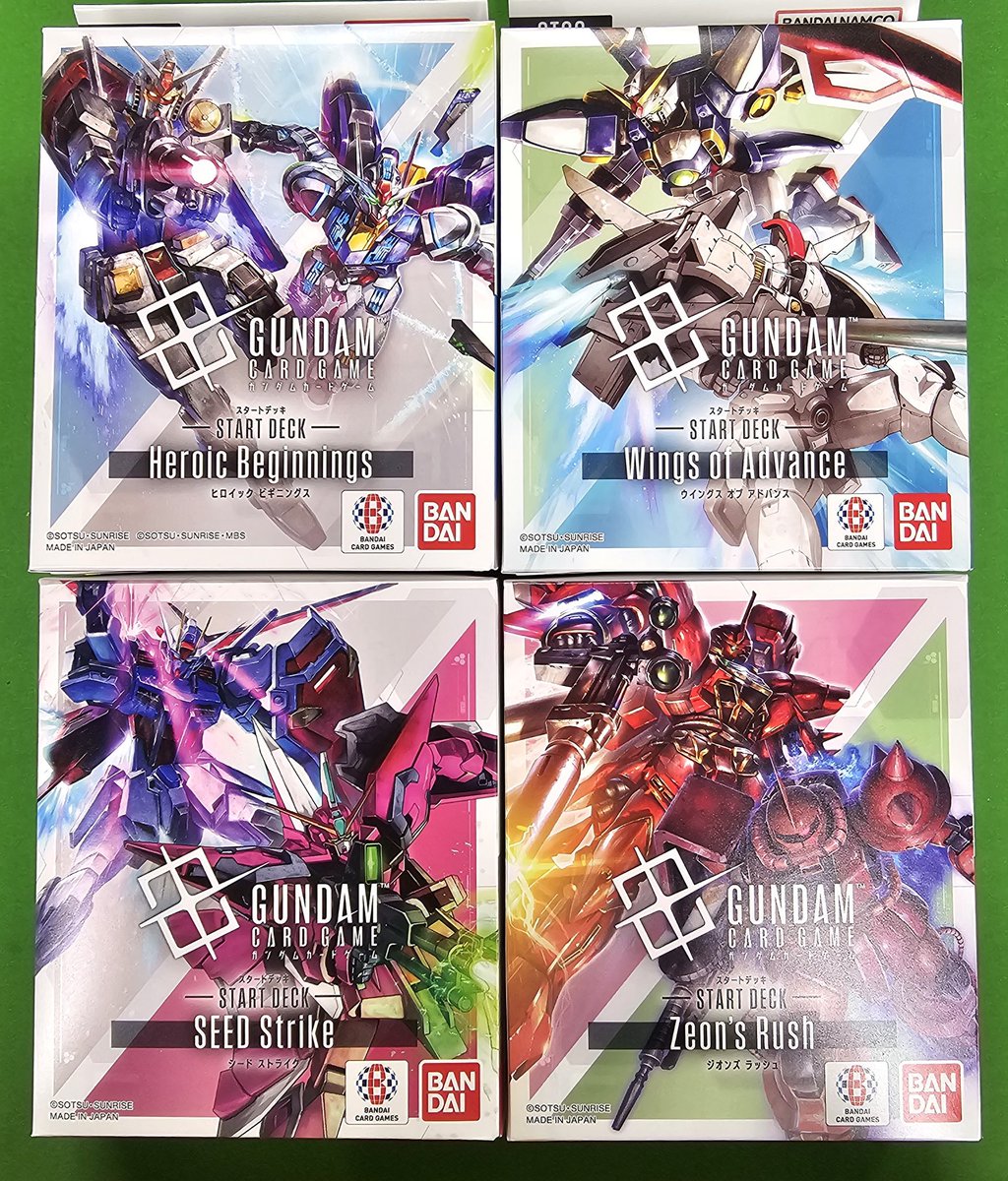 ガンダムカード　スタートデッキ　ヒロイックビギニングス　ジオンズラッシュ 新品即納』{TCG} (再販) ガンダムカードゲーム スタートデッキ Zeon's