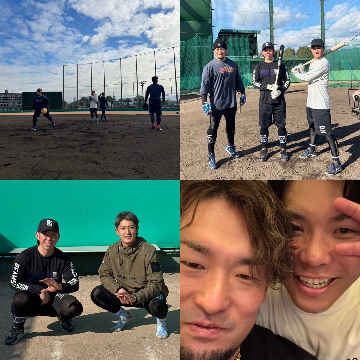 10toba's tweet photo. 2026京都自主トレ終わりました。
支えてくれたサポートしてくれた方々には感謝でいっぱいです。
結果で喜んでもらえるように頑張ります。
【TEAM とばさん】
皆んなから刺激もらって刺激しあって
本当に良い自主トレでした。
良い状態でキャンプインできます。

NTT西日本野球部の皆様もありがとうございました。

きばっど。
#戸柱恭孝
#大城卓三
#松尾汐恩
#寺地隆成
#TEAMとばさん
#名付けたのは
#たくみくん
#10年かかった
#自主トレネーム
#ありがとう