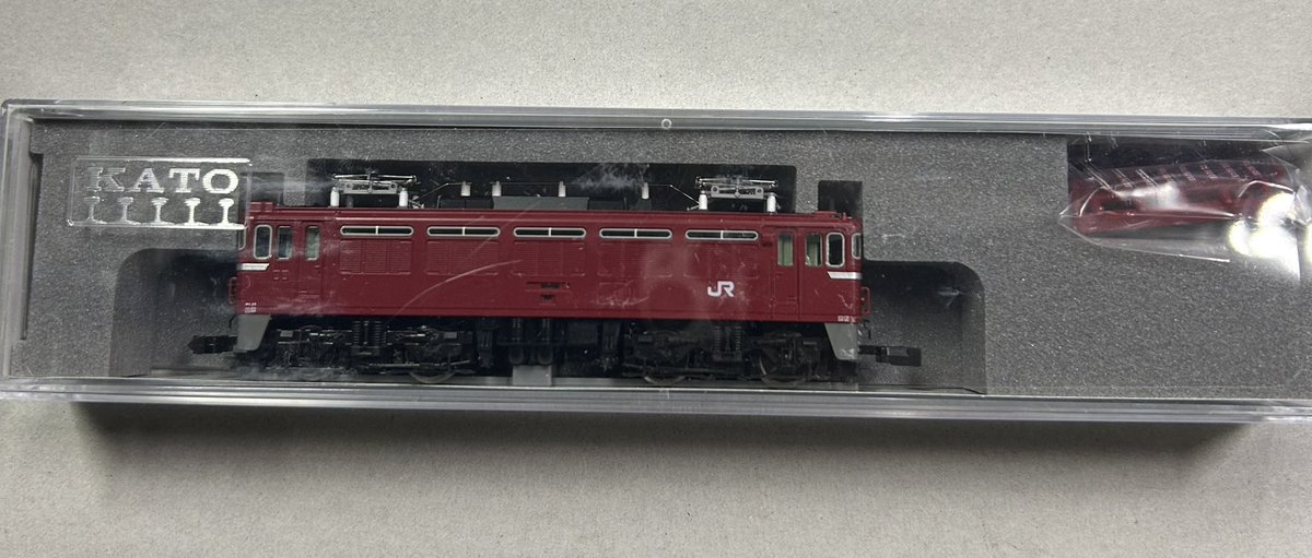 KATO Nゲージ新商品 ED75 700 前期形 JR仕様 🚂入線いたしました