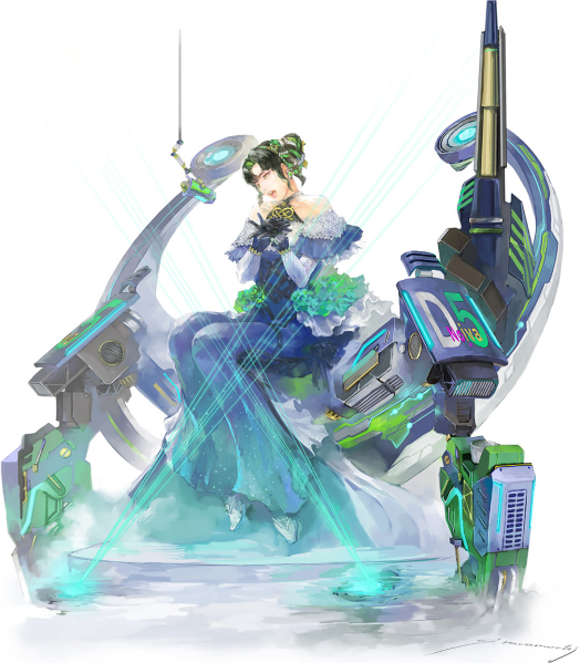 The "Beyond" in Emerald beyond references a lot. The place between worlds is called "The Beyond." The protagonists go beyond their worlds, using powers beyond those normal people have. Diva's last battle song's title in JP translates to "Beyond the Doors."