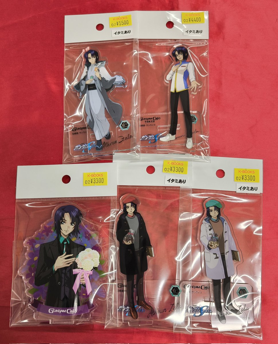ガンダムSEED ガンダムカフェ　アクリルスタンド 入荷情報】 『 #ガンダムSEED』 ガンダムカフェシリーズのアクリル