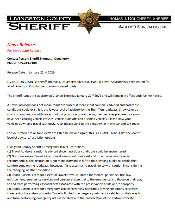 Livingston County Sheriff’s Office (@livcosheriffs) on Twitter photo 