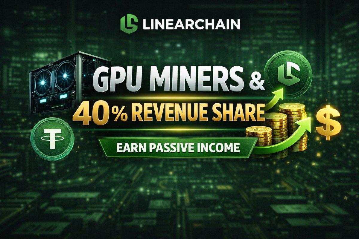 lonewithin's tweet photo. Most people think Linearchain earnings stop at mining and referrals.
They don’t.
There’s a second layer most users overlook:
GPU miners and revenue sharing.
This is how some users unlock ongoing earnings beyond basic mining 👇
#Linearchain https://t.co/nRsLoMnnIo