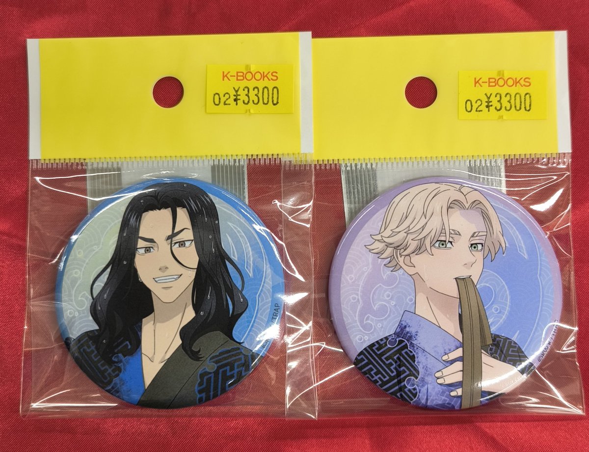 入荷情報】 『 #東京リベンジャーズ』 〇極楽湯 ・缶バッジ #場地圭介