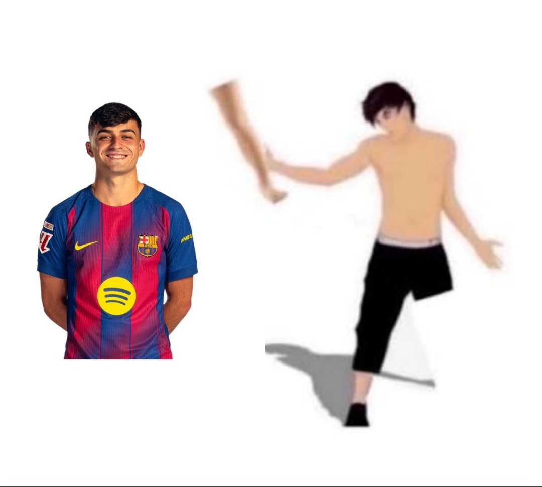 Pedri's motto: 'Legs? Donate 'em.'.    Flick's: Donate later, play now