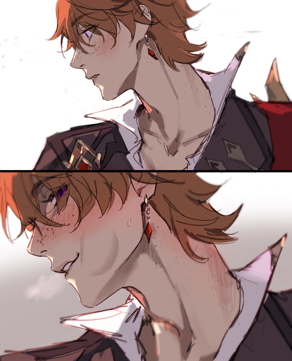 aitsuwu's tweet image. That one trend as delulu Childe..