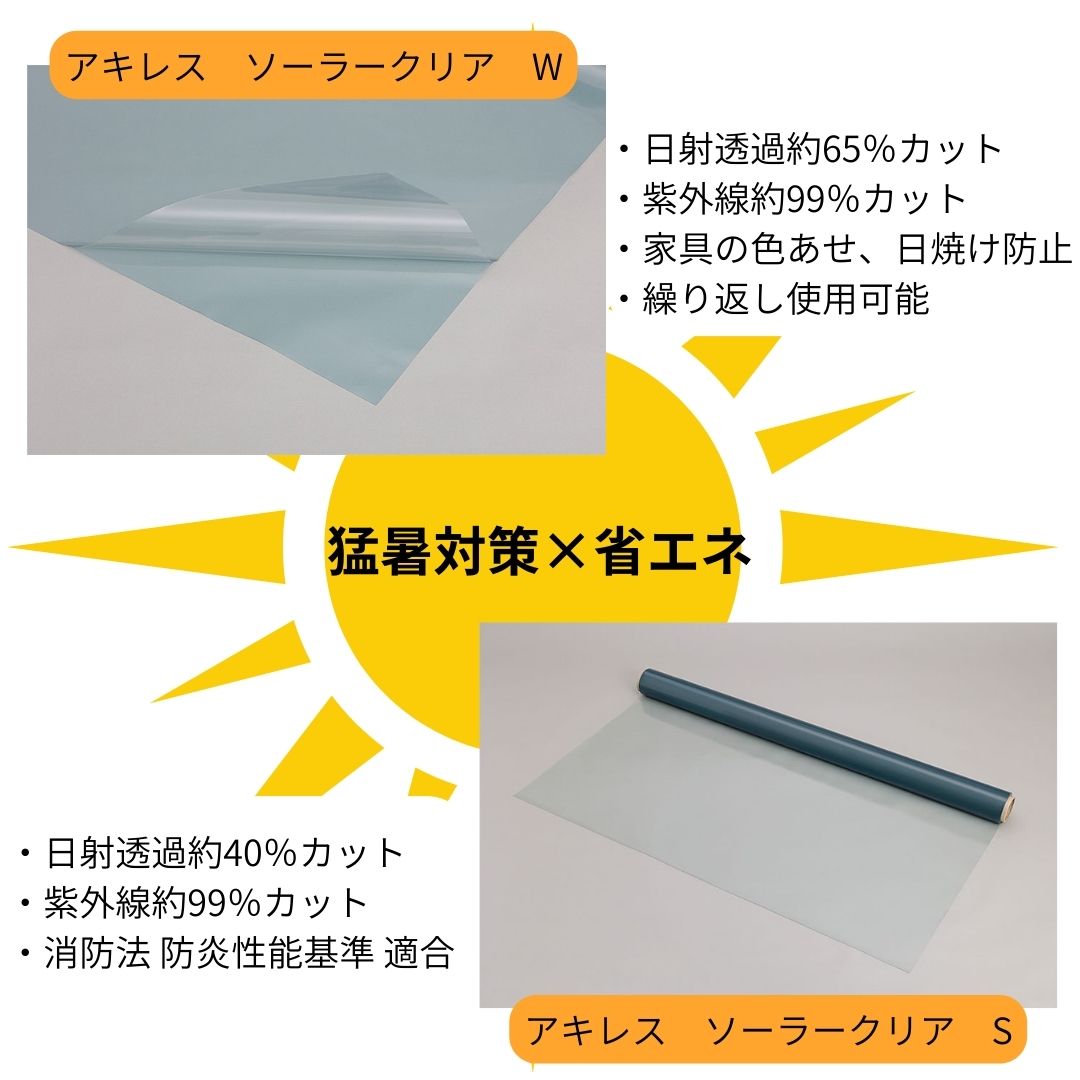 フィルムで猛暑対策と省エネを両立、快適な空間作りをサポート！新