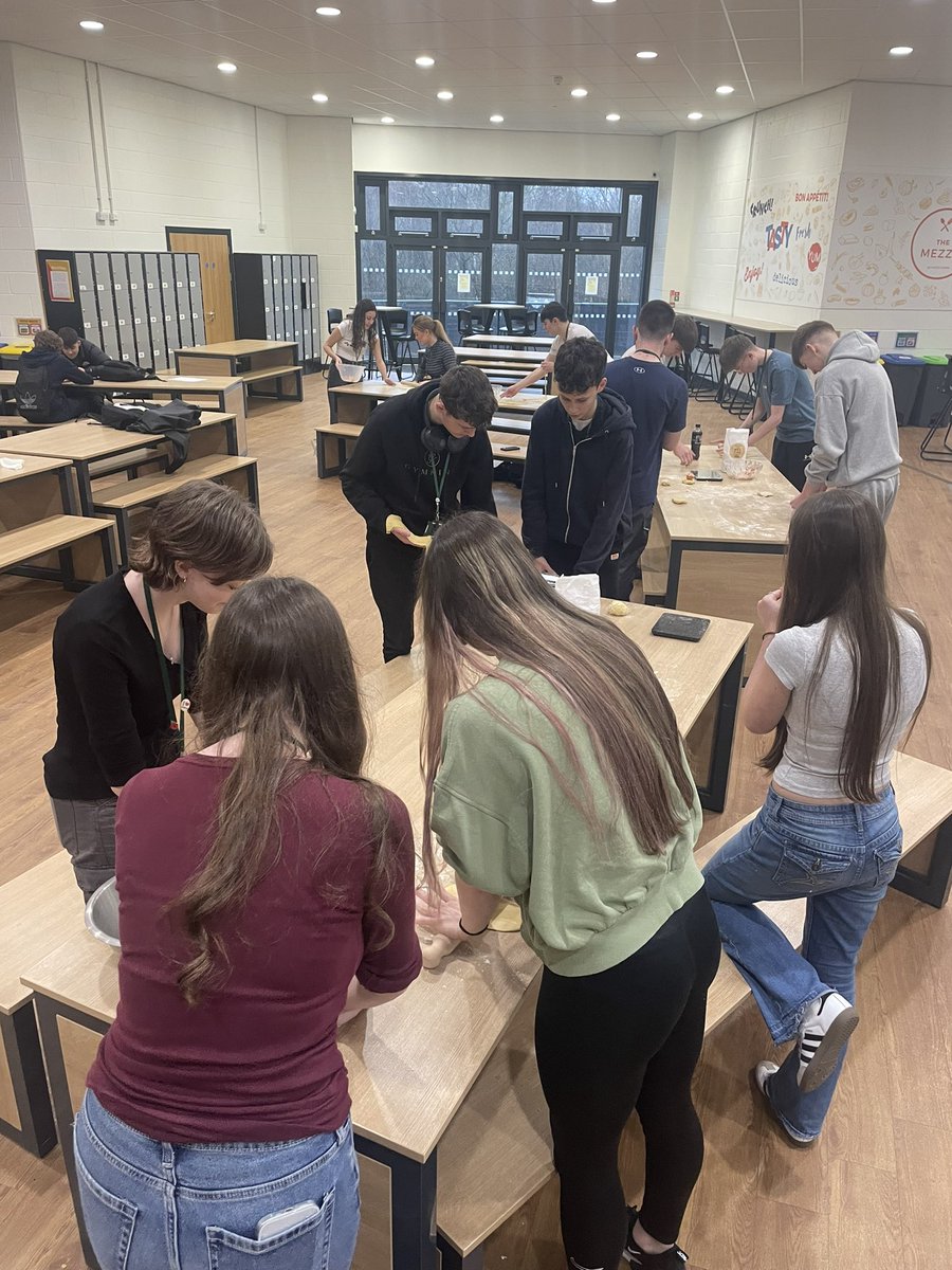 Rolling up their sleeves and rolling out the dough 🍝
Week 2 of Project Me and our Y12 students are making fresh pasta from scratch! 👨‍🍳