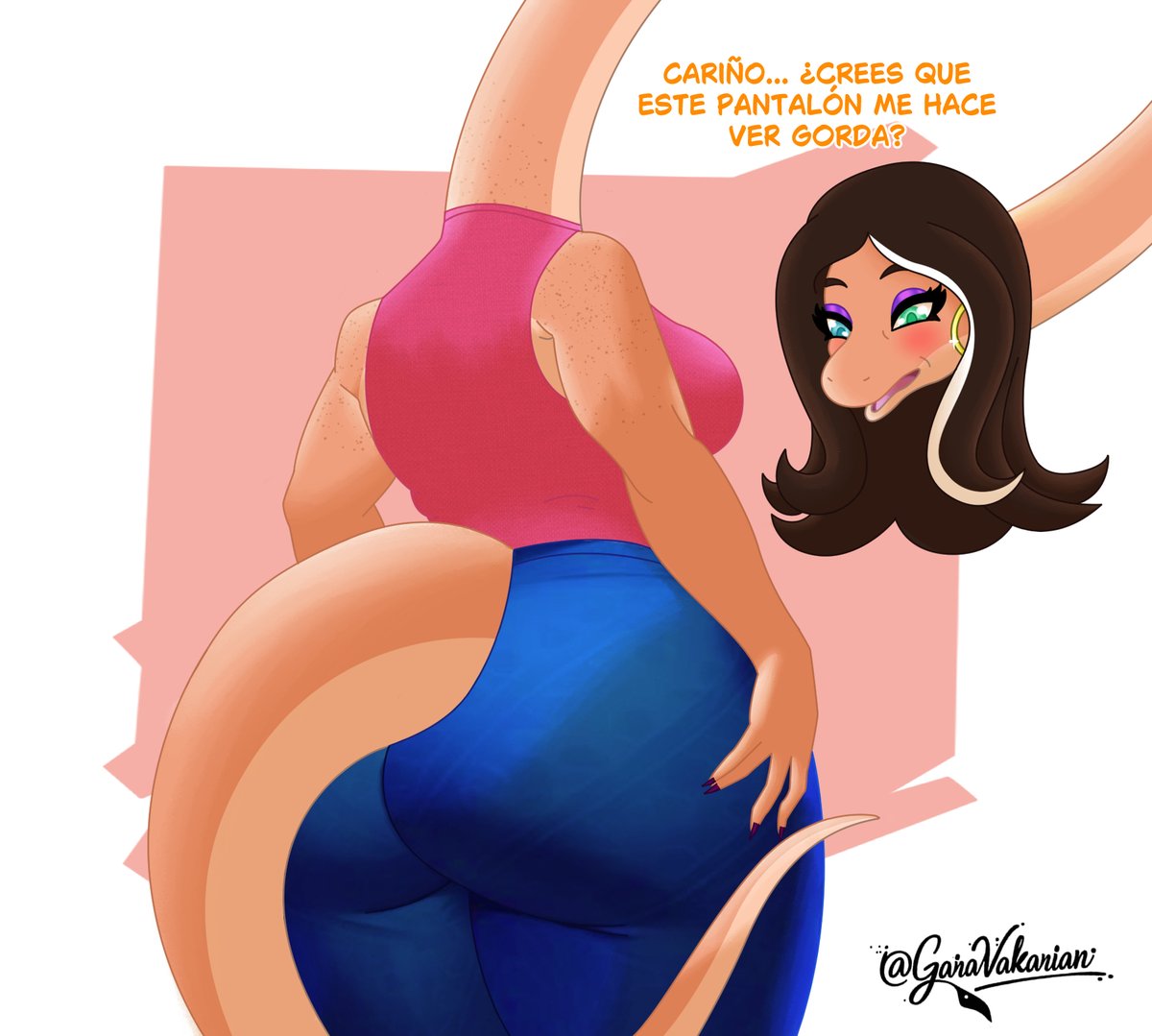 Una vieja C para @/VioletBrontoSau 

#OC #Digitalart #Scalie #Furry #Forbiddenpants