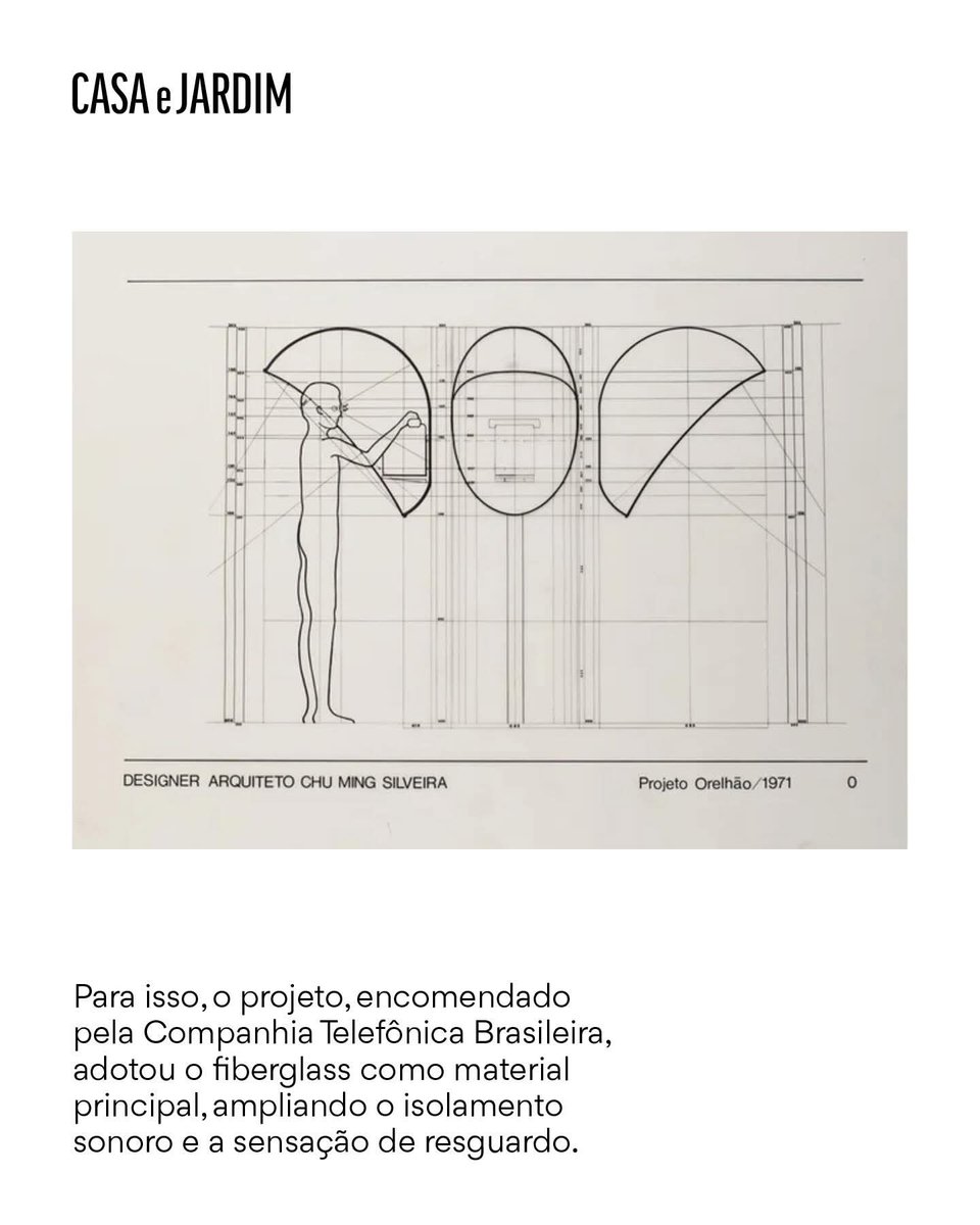 blognaointendo's tweet image. O formato inconfundível do orelhão foi criado pela arquiteta Chu Ming Silveira, que faria 76 anos hoje. Chinesa, nascida em Xangai, ela veio para o Brasil aos 10 anos de idade, e se formou em arquitetura em São Paulo.
