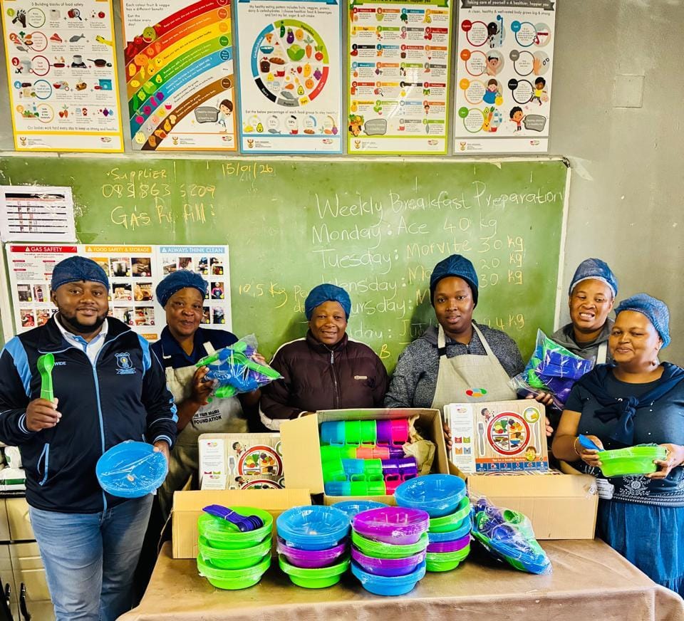 New year, new utensils.

As part of the 2026 #BacktoSchool Campaign, the Foundation donated new utensils to beneficiary schools in KZN.

This initiative ensures that learners are able to enjoy their breakfasts seated in class using the correct utensils.

#15YearsOfImpact