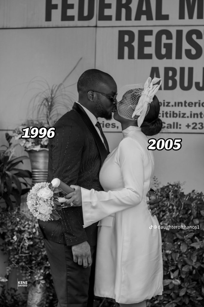 Wait, 2005 people don dey marry??