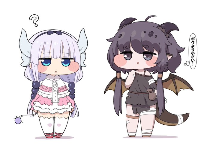 トリッカル世界にしれっと混ざっていても違和感のないキャラ一位はメイドラゴンのカンナちゃんだと思っている(個人の意見です)