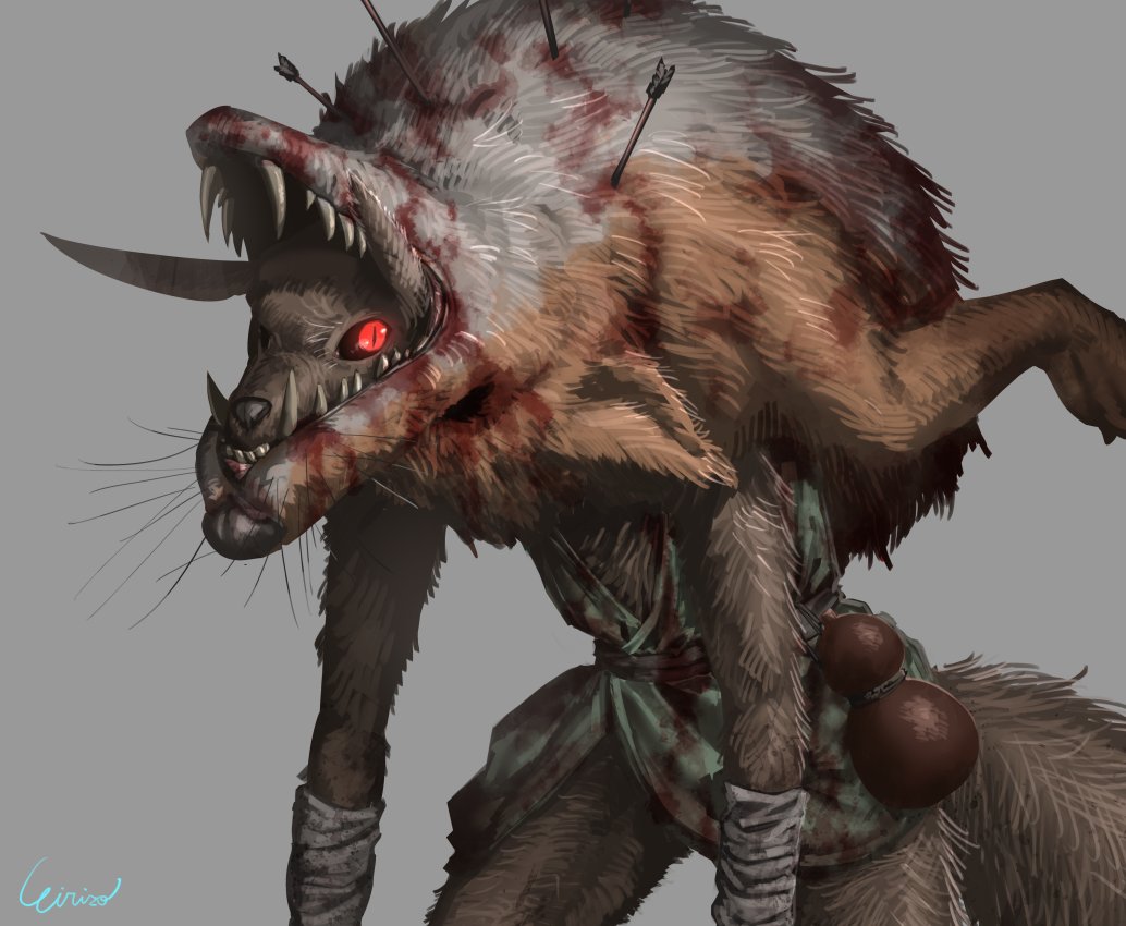 狐をモチーフにしたクリーチャー

 #EdoAberrations