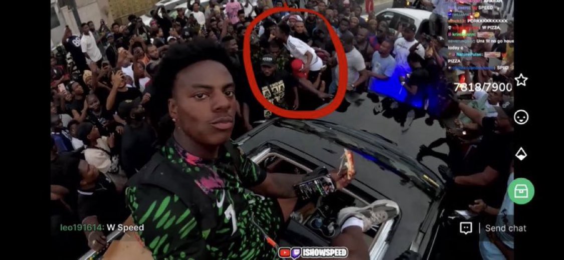 iShowSpeed bouncer bounced peller 😭