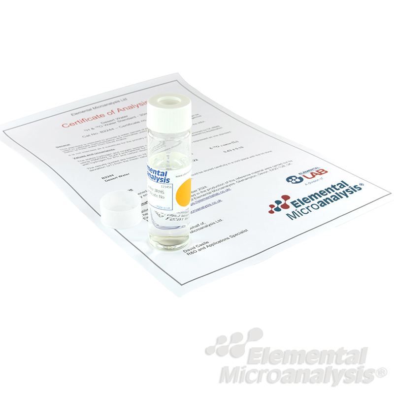 ElementalLab's tweet photo. Introducing Elemental's Desert Water IRMS Standard (B2244, δ²H: 0.86‰, δ¹⁸O: 0.43‰)

This product is designed to replicate and mimic arid-region meteoric waters; this standard is suitable for global isotope research applications.

Visit the website: https://t.co/8Us4qZDYGP https://t.co/sTQ3FnrO1L