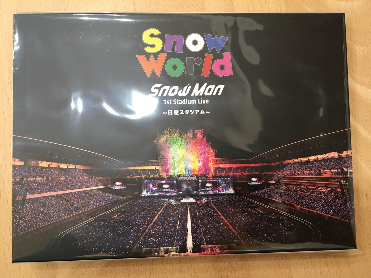 やっと届いたSnow World(*•̀ㅂ•́)و✧
週末見るぞー！（あと1週間で職場復帰なので何が何でも見終わらないと）