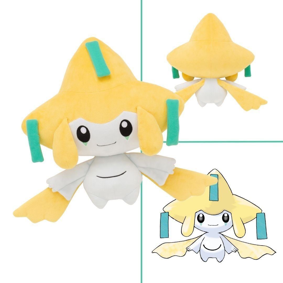 mecchaJP's tweet image. Pokémon Life Size Jirachi Plush 🌠 Available at the link below!
🛑 buff.ly/3wxKHI6
#Pokemon #Jirachi