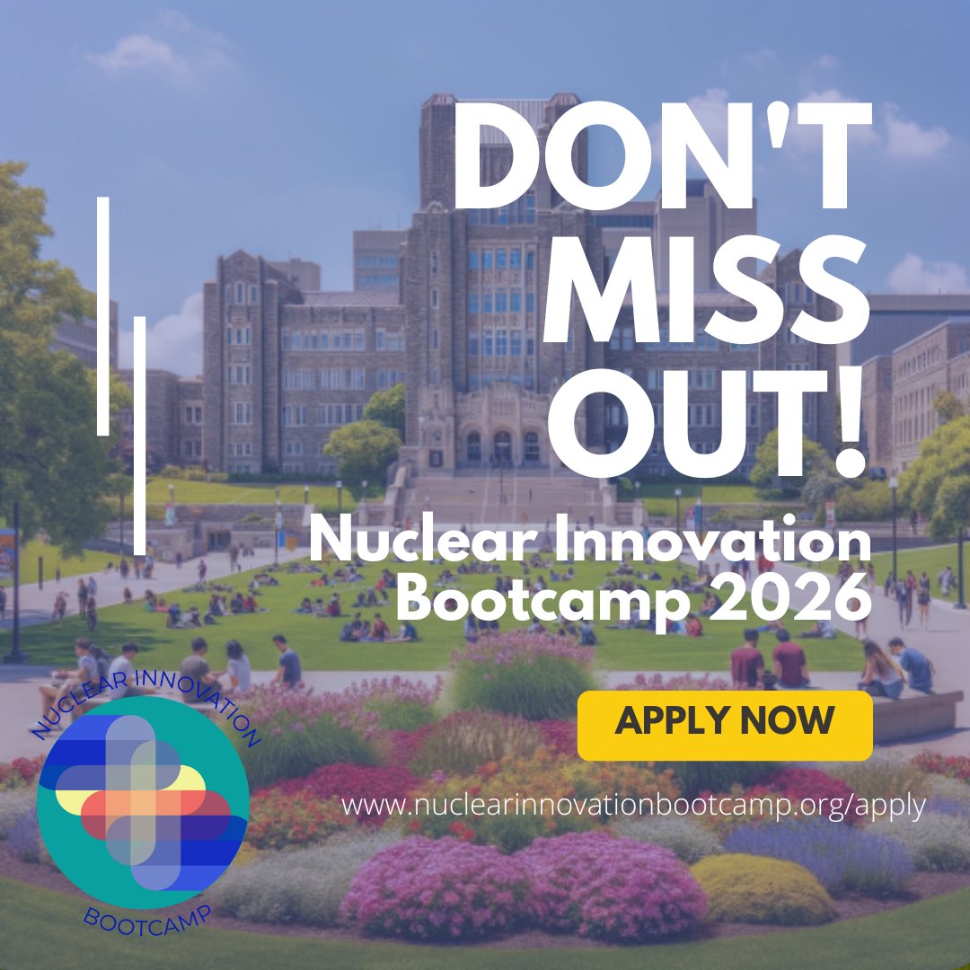 Nuclear Innovation Bootcamp tweet media