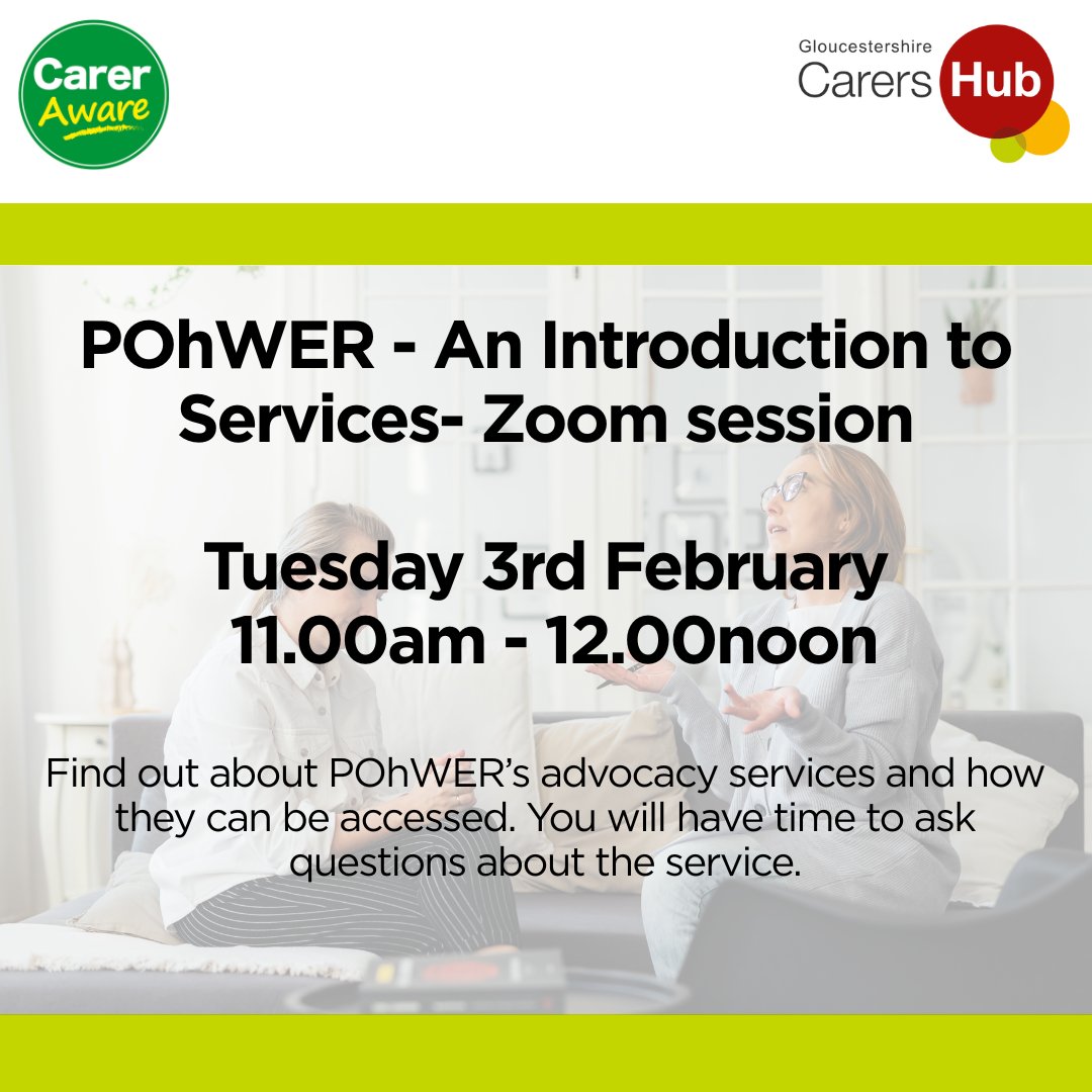 Gloucestershire Carers Hub tweet media
