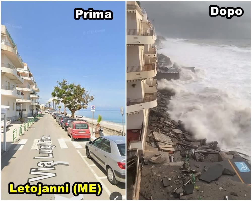 AloisiMaria's tweet photo. Questa foto é solo un esempio di ciò che era la costa siciliana prima della devastazione del #cicloneHarry. La mia #sicilia é stata violentata e il silenzio assordante dei mezzi di comunicazione nazionali e di tutto il governo é semplicemente indecente.
@RaiNews @RaiUno @rai https://t.co/twL7utNZND