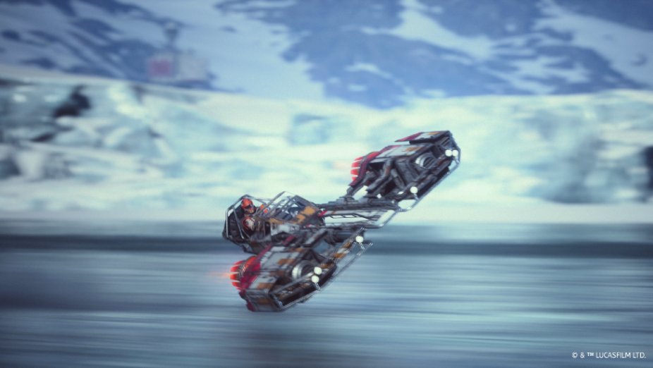 Ando Prime is the perfect terrain for the new Skim Speeder to show its unique handling properties as it cuts through the racing pack. #STARWARSGalacticRacer
