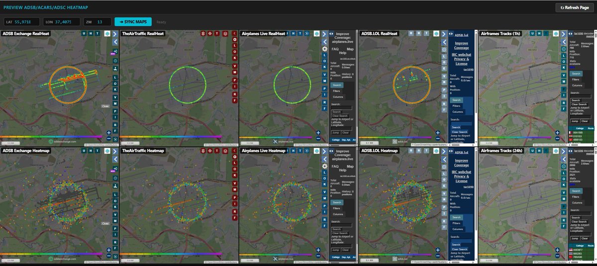 giammaiot2's tweet image. We're releasing New Comparators🙌👊

App SAR Sentinel Tools
giammaiot-app-sar.blogspot.com

ADSB/ACARS/ADSC Heat/Density/pTracks
…view-heatdensity-portals.blogspot.com

MLAT Map-Multi Feeder Network
…eview-mlat-multi-portals.blogspot.com

GPS/GNSS Jamming &amp;amp; Spoofing Portals
…t-gps-gnss-multi-portals.blogspot.com

#OSINT #SIGINT