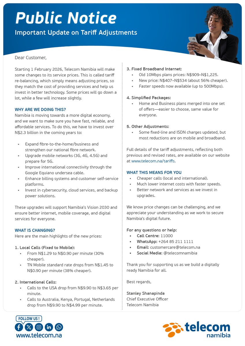 Telecom Namibia tweet media