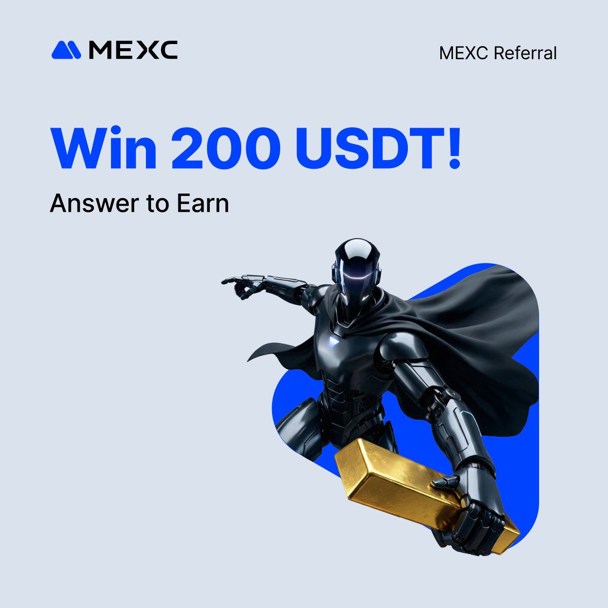 MEXC_Official's tweet image. 🎓 Answer to split $200

Do you know how many levels our Referral Ambassador Program has, and their titles? 

1️⃣ Follow us &amp;amp; like this post
2️⃣ Comment your answer + UID

🎁 20 winners × 10 USDT
📅 Ends Jan 23

👉 Get 40% Commission: mexc.com/invite?utm_sou…