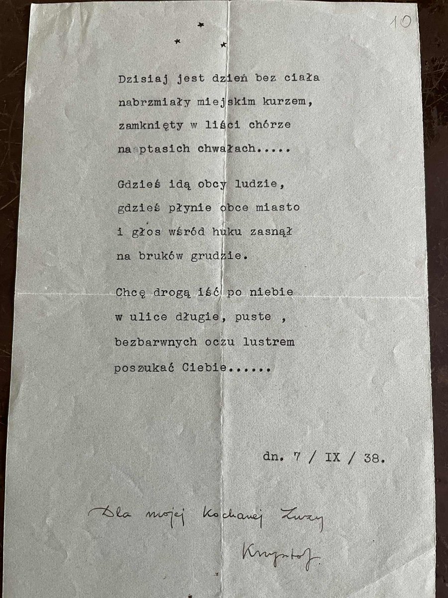 #KrzysztofKamilBaczyński🖋️⚔️
Poeta, żołnierz, symbol pokolenia „Kolumbów” (22.01.1921-4.08.1944). Zginął w 4. dniu Powstania Warszawskiego, mając 23 lata. 
👉W Sekcji Rękopisów znajdziecie rękopisy poety.
👉#BibliotekaCyfrowaUŁ poleca👇
bcul.lib.uni.lodz.pl/dlibra/publica…