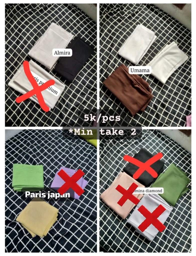 Pittyfell's tweet image. Harga murah lagi khusus hari ini sama besok jadi "10k/3 pcs bebas pilih!!"