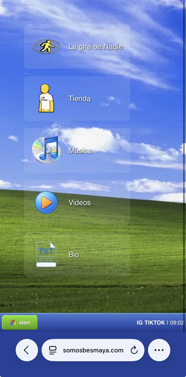 Cuando vamos a hablar de lo original de la web de <a href="/somosbesmaya/">Besmaya</a>?