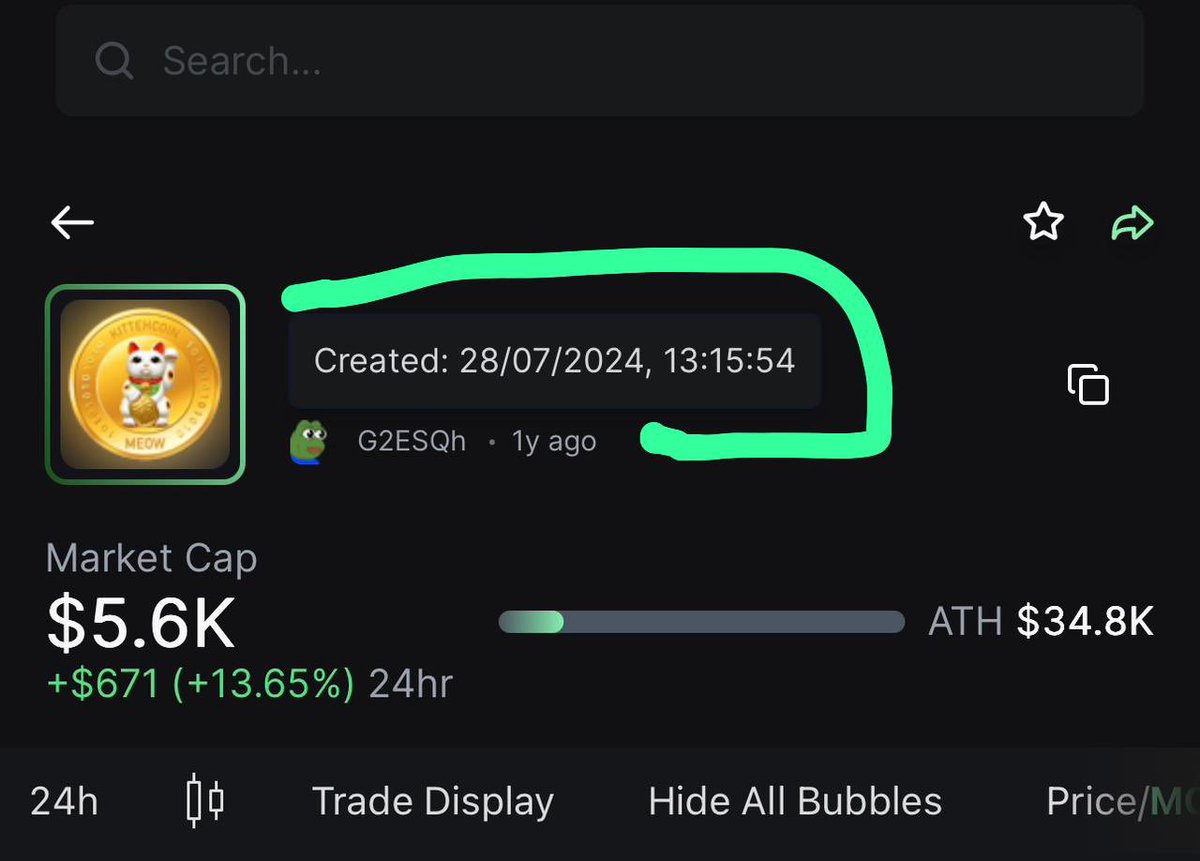 TheKingToshi's tweet photo. Cabal $MEOW launched on BAGS nearly $1M MC. The first OG $MEOW launched on Pumpfun almost 2 years ago just $5K MC.

Pumpfun: 4NiNjxvEYwjvAGGGCeJaNthHfVdAe4y3kDfr74Rhpump

BAGS: pnTQ6ZdQTxb4v9PDXxi75ofy8rVfetVq8WEaiW6BAGS

Kittehcoin $MEOW https://t.co/dzycFJrfhV