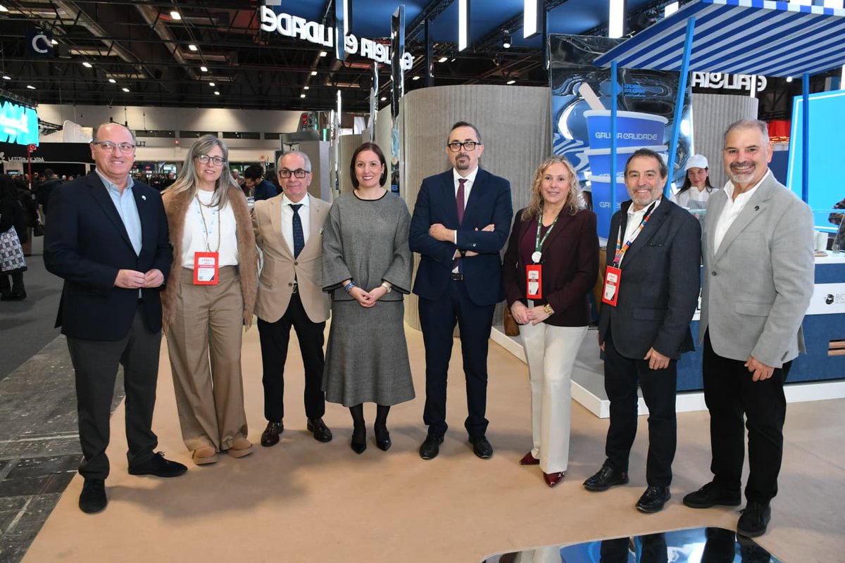 ClusterGalicia's tweet photo. @Xunta Velaquí máis imaxes! 👇

#FITUR2026 https://t.co/n9pkggjTyt