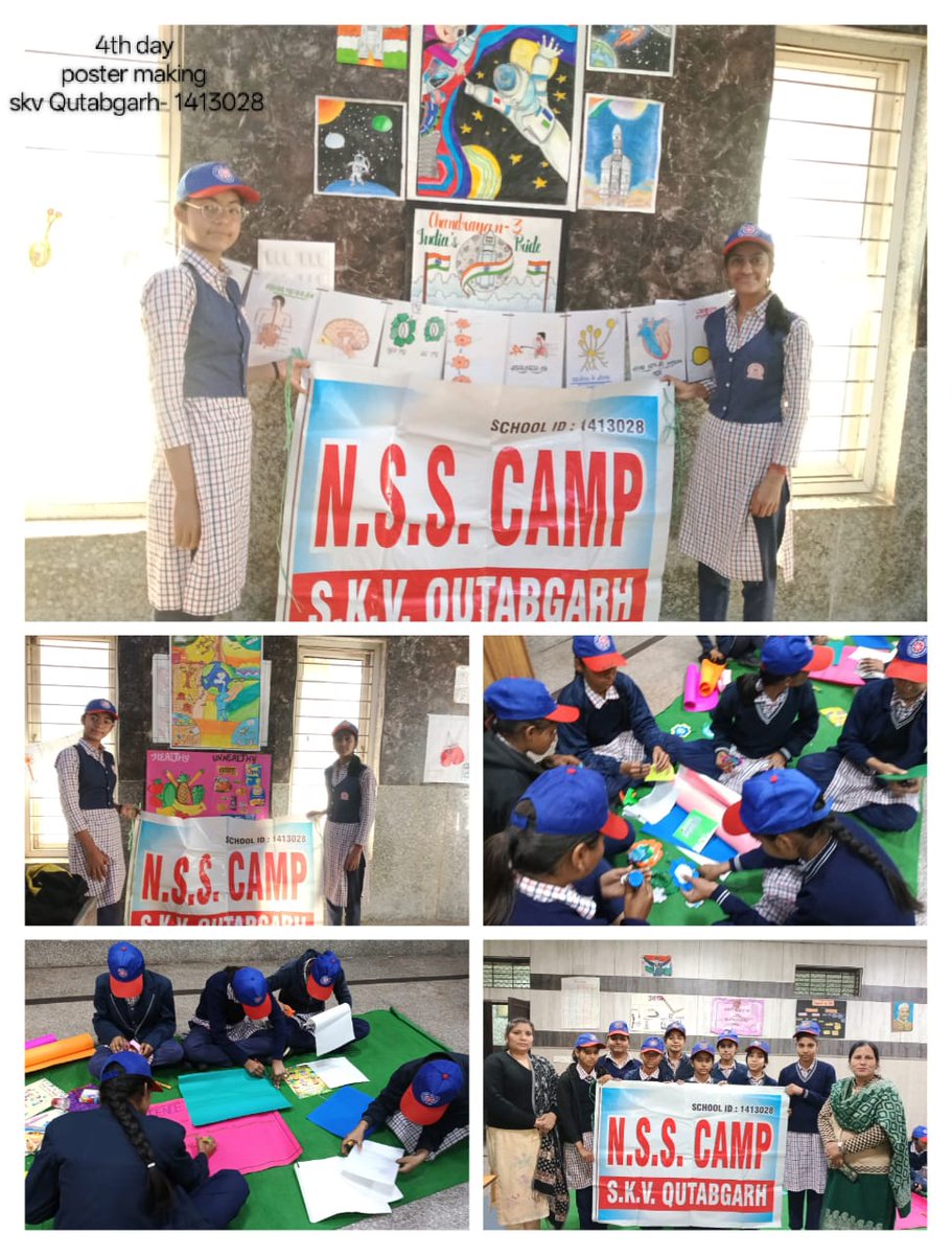 QutabgarhSkv's tweet photo. Service, discipline and unity in action during NSS Camp Days at school. 🌱 @Dir_Education @EduMinOfIndia @gupta_rekha @QutabgarhSkv https://t.co/P36ywgZ9U3