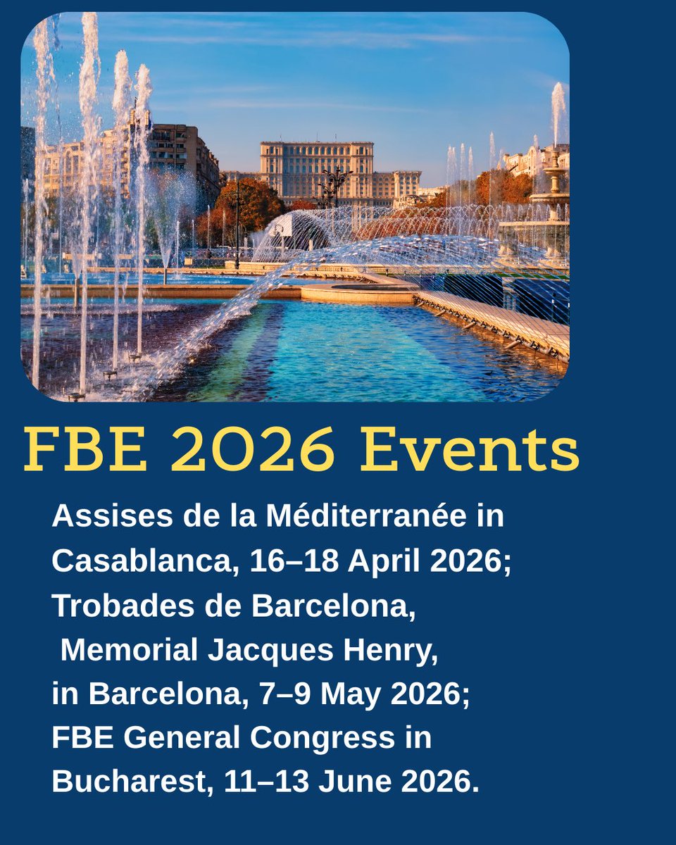 FBE · Fédération des Barreaux d'Europe tweet media