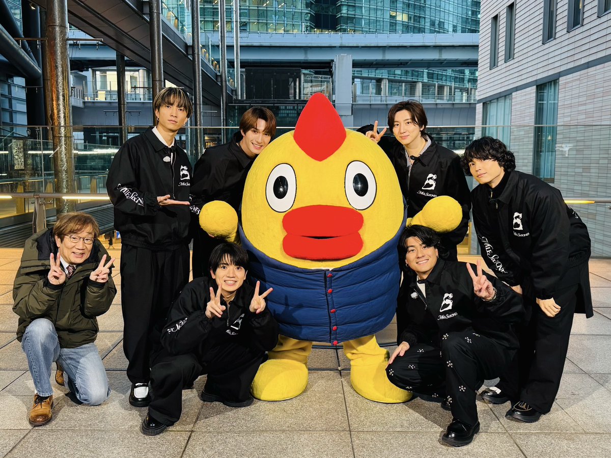 きょうでデビュー6周年の
SixTONESのみんなが
天気のコーナーに来てくれたよ💖
おめでとー✨

#SixTONES
#そらジロー
#newsevery 
#SixTONESデビュー６周年祭