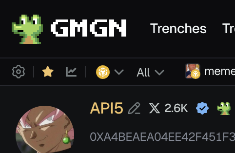 WHO DIS.

Got my KOL badge back in gmgn. lets print