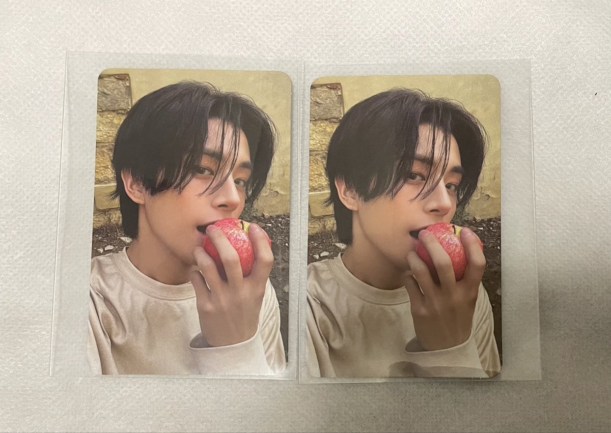 th95nk05's tweet photo. ENHYPEN THE SIN : VANISH HMV ラキドロ　トレカ 交換

譲　ジェイク
求　同種 ジェイ、ジョンウォン、ソンフン

お互いスリーブ＋硬質ケース＋水濡れ防止→郵送

画像添付してお声がけください(⁎ᴗ͈ˬᴗ͈⁎) https://t.co/MrOQSeJUA3
