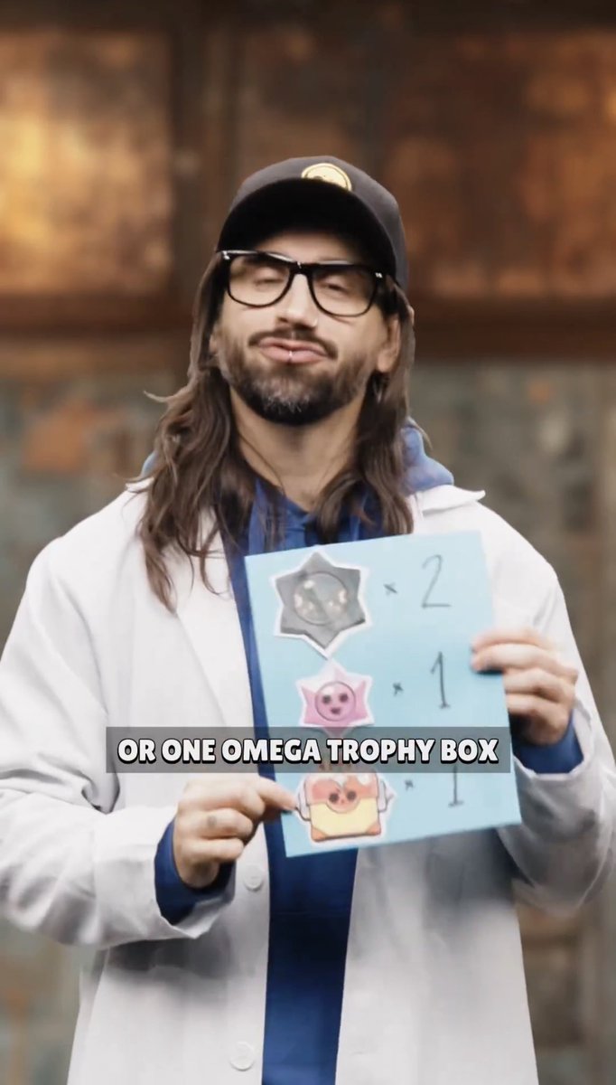 Potatokun27's tweet image. 【コミュニティイベント報酬】
#RandomBS 9日目も目標達成🎉
報酬は「メカボックス」になりました！

最終日の目標・報酬
特別ルール：視線フォーカス
目標：4億撃破
報酬：カオスドロップ2個、ハイパーチャージスタードロップ1個、オメガトロフィーボックス1個

今回で最終日です！
#ブロスタ