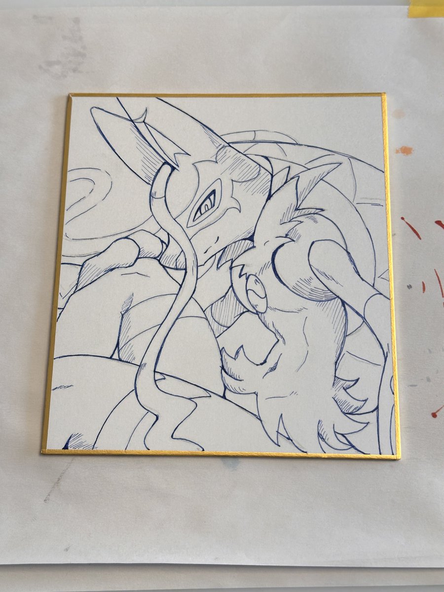 Netiel's tweet image. メガルカリオZ
塗る前と塗ったあと