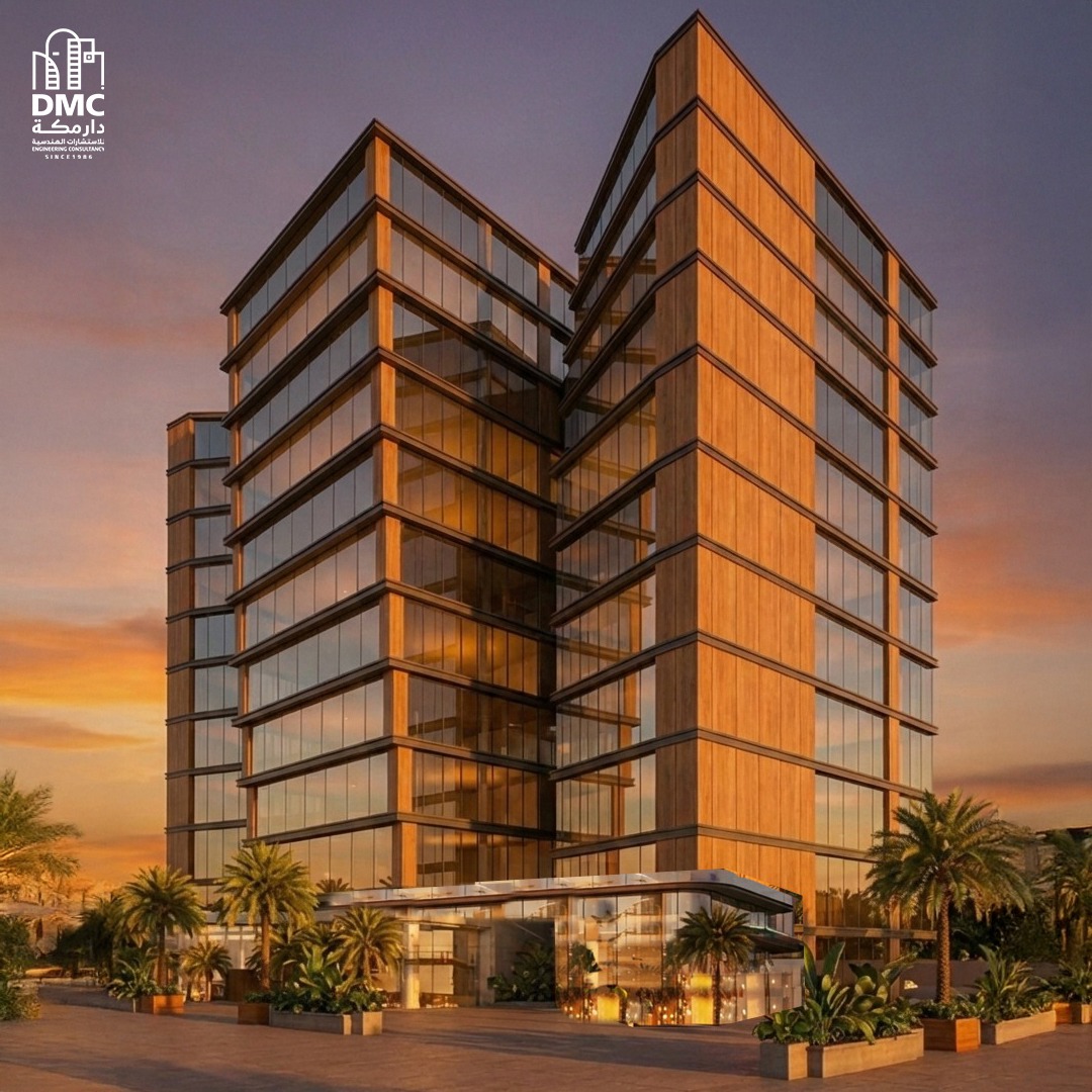 مشروع تصميم مول تجاري وأبراج إدارية
الموقع: جدة، طريق الأمير ماجد
المساحة: 7,235 م²
الارتفاع: أرضي + 12 دور

مكونات المشروع:
محلات تجارية (الأرضي + الأول + الثاني + الثالث)
مكاتب إدارية
مطاعم

 تصميم و إشراف #شركة_دار_مكة_للاستشارات_الهندسية