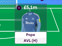 fpl_zero's tweet photo. WC24 GKP.
I thinking about 2 options.
1. Pickford + Dubravka - 9.6m
2. Roefs + Pope - 10.1m
For Pickford, it's just set and forget to the end of the season. Possible rotations for some weeks.
With Roefs and Pope, we'll have a home game each week to the end.
#FPL #FPLComunity https://t.co/U9W60el95Y